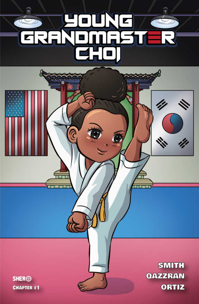 Black comic book character Young Grandmaster Choi