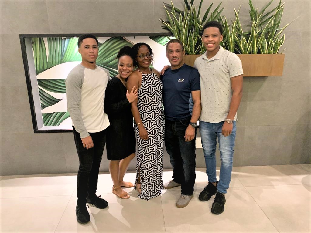 Delroy Beckford and Family